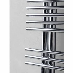 Termoarredo Scaldasalviette Elettrico in Acciaio Cromato Design 700 W - Pavone