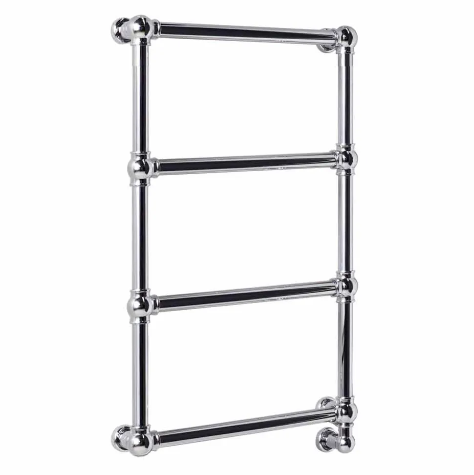 Termoarredo Scaldasalviette Elettrico Cromo in Ottone Classico 200 W - Caesar