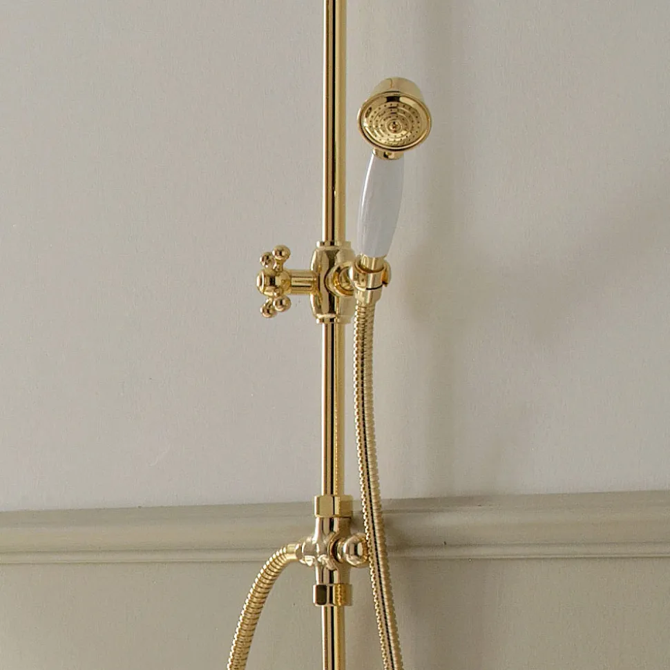 Termostatico Doccia in Ottone, Stile Vintage, Made in Italy – Ursula