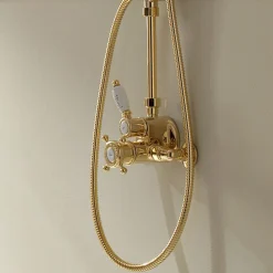 Termostatico Doccia in Ottone, Stile Vintage, Made in Italy – Ursula