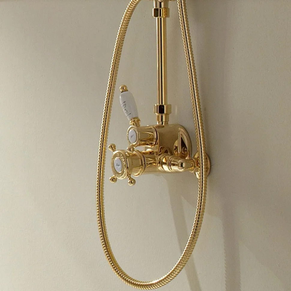 Termostatico Doccia in Ottone, Stile Vintage, Made in Italy – Ursula