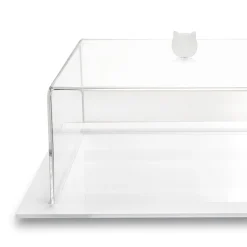 Tortiera Quadrata Plexiglass Trasparente Made in Italy 2 Misure - Crotone