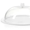 Tortiera Rotonda Plexiglass Trasparente Made in Italy 2 Misure - Crotone