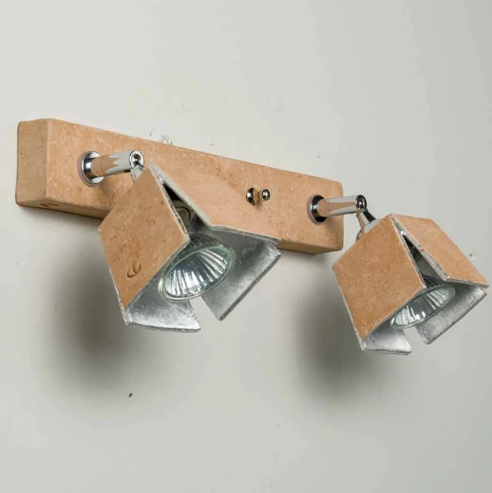 Toscot Apuane reglette 2 luci direzionabili made in Toscana