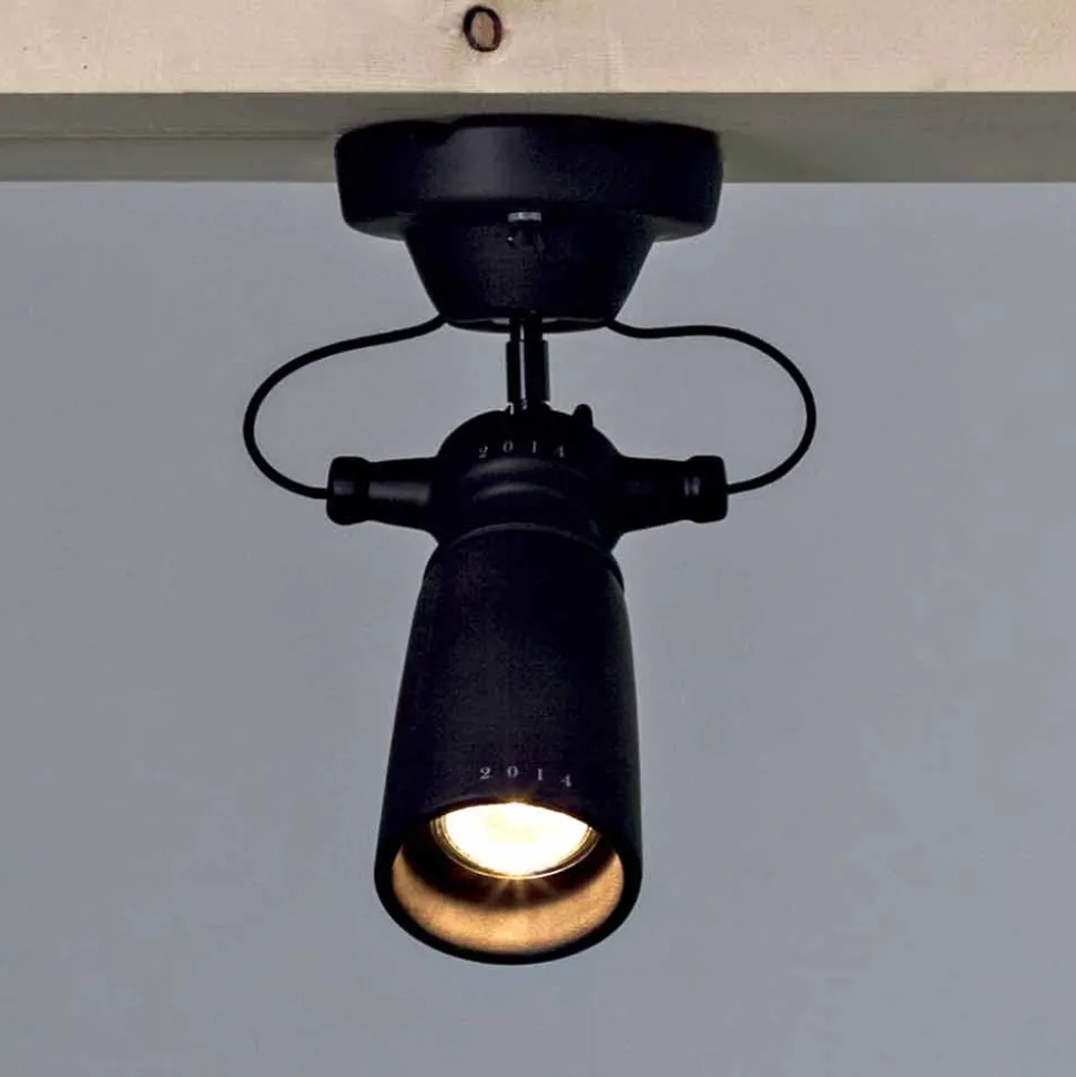 Toscot Battersea faretto da soffitto in ceramica, design moderno