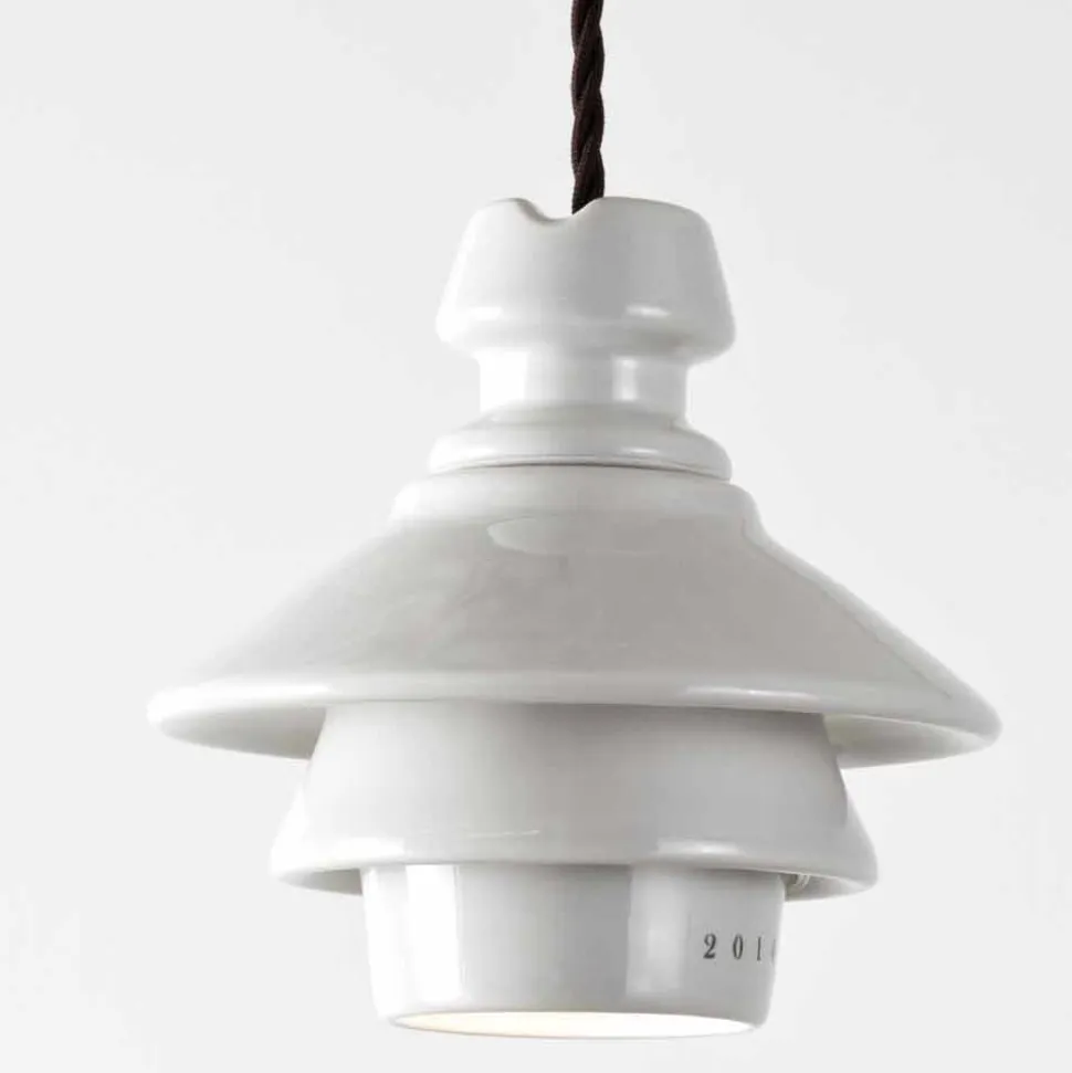 Toscot Battersea lampada a sospensione con piatto in terracotta