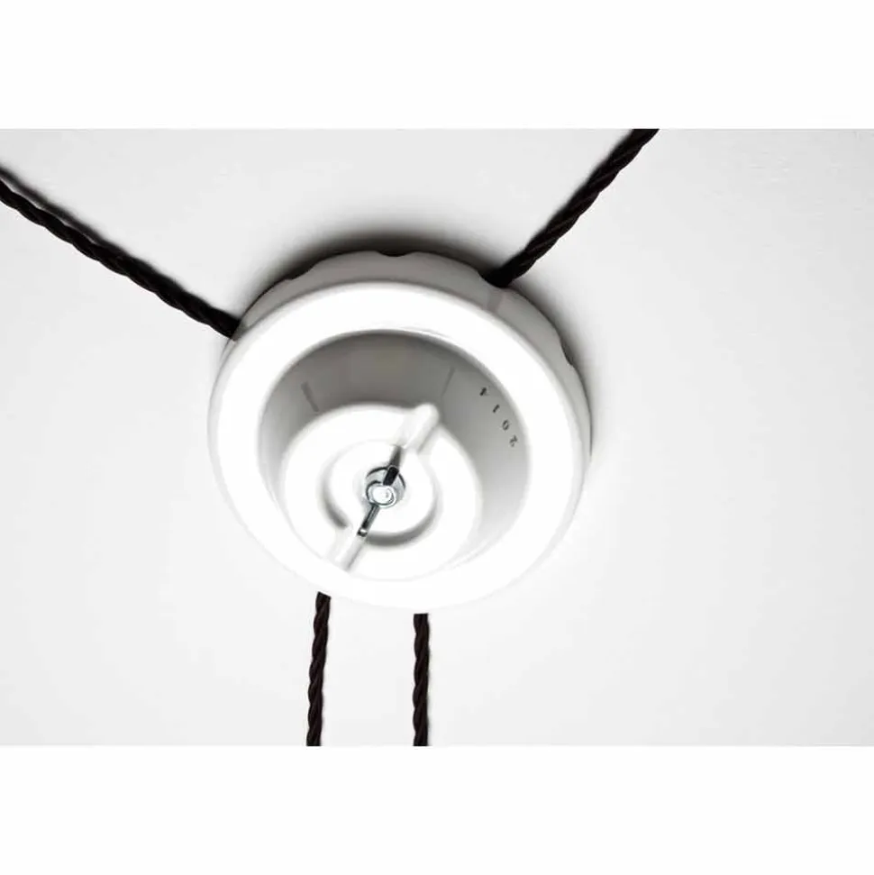 Toscot Battersea rosone a soffitto piccolo Made in Toscana
