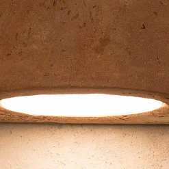 Toscot Lido lampada a muro interno/esterno terracotta made in Italy