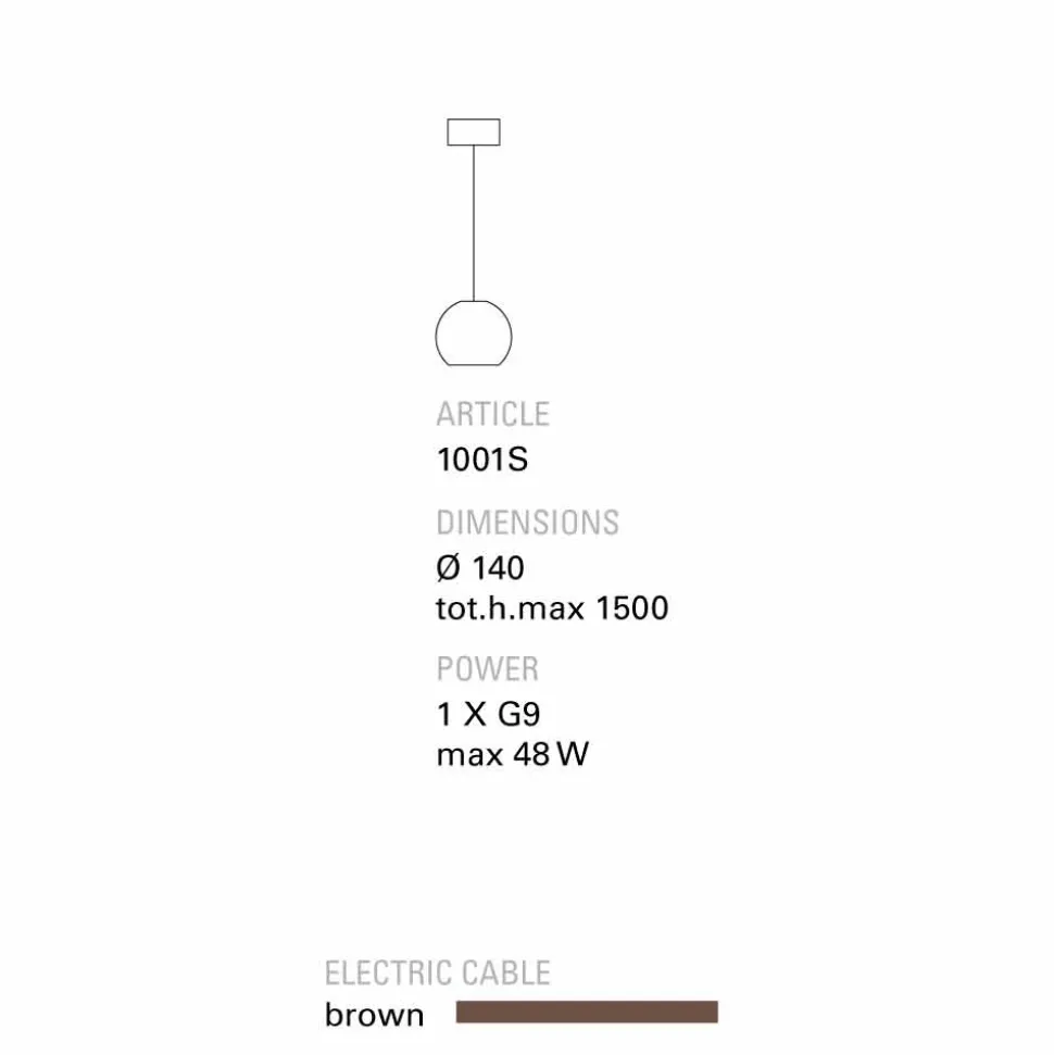 Toscot Newton lampada a sospensione moderna in terracotta fatta a mano