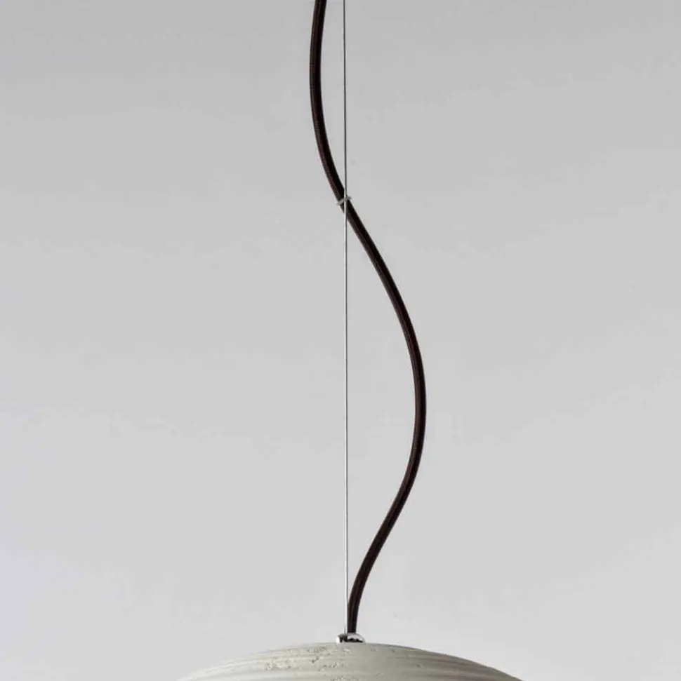Toscot Newton lampada a sospensione moderna in terracotta fatta a mano