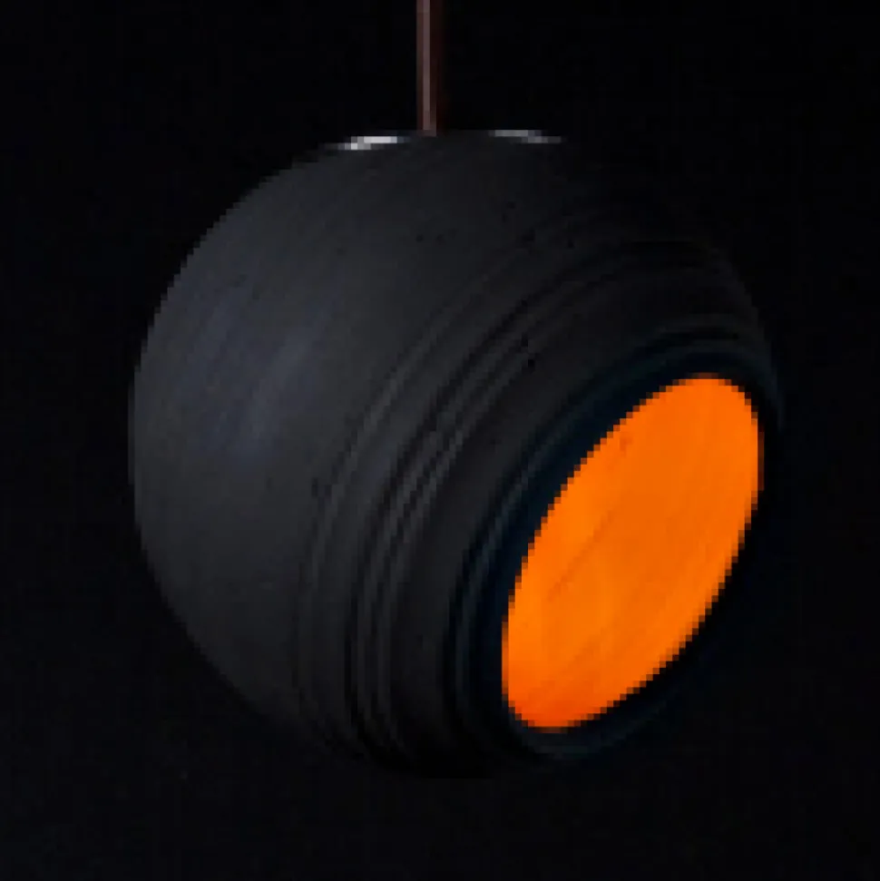 Toscot Newton lampada a sospensione in terracotta stile contemporaneo
