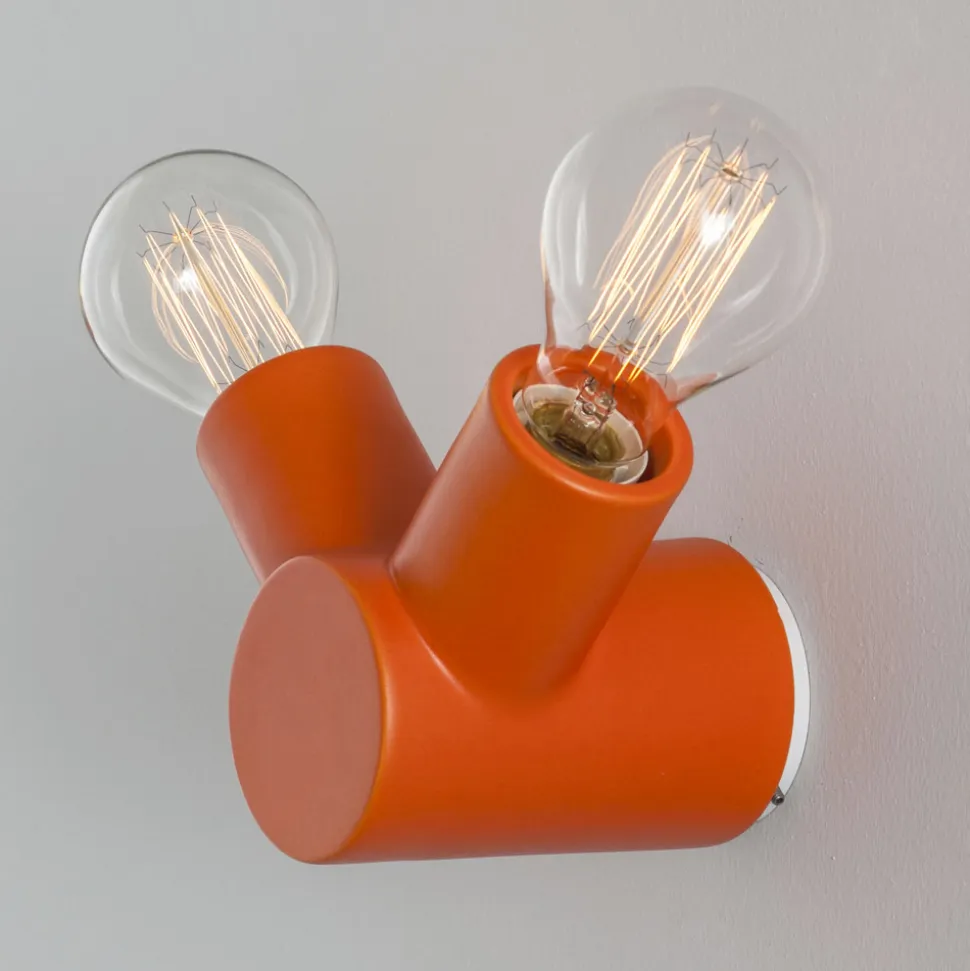 Toscot Traffic applique a parete in ceramica e metallo prodotta in Toscana
