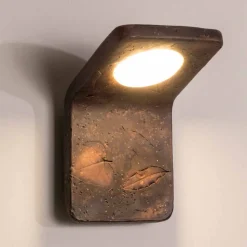 Toscot Vivaldi lampada da muro in terracotta  fatta a mano in Italia