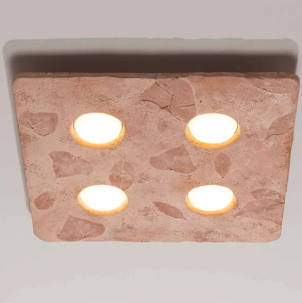 Toscot Vivaldi lampada da muro in terracotta made in Italy
