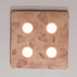 Toscot Vivaldi lampada da muro in terracotta made in Italy