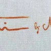 Tovaglia d’Arte con Disegno Stampato a Mano d’Alto Artigianato Italiano