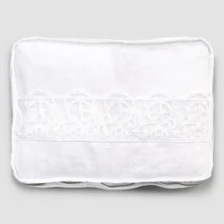 Trousse Grande da Viaggio in Lino con Pizzo Sinergia di Lusso Italiano - Randall