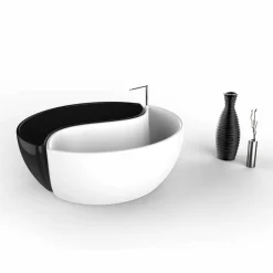 Vasca Arredo Bagno inSolid Surface Bath Tao Made in Italy