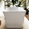 Vasca Bianca Freestanding in Solid Surface Made in Italy - Cleopatra