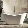 Vasca da bagno freestanding Ragusa, design moderno, made in Italy
