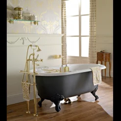 Vasca da Bagno Vintage Freestanding con Piedini in Ghisa, Made in Italy – Naima