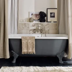 Vasca da Bagno Vintage Freestanding con Piedini, in Ghisa– Nausica