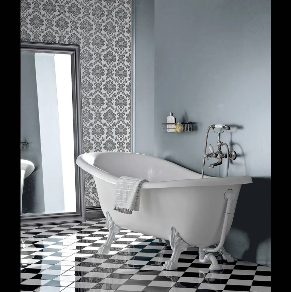 Vasca Freestanding in Acrilico Stile Vintage, Made in Italy – Tabea