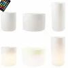 Vaso con Illuminazione Solare o Led Design da Interno o Esterno - Cilindrostar