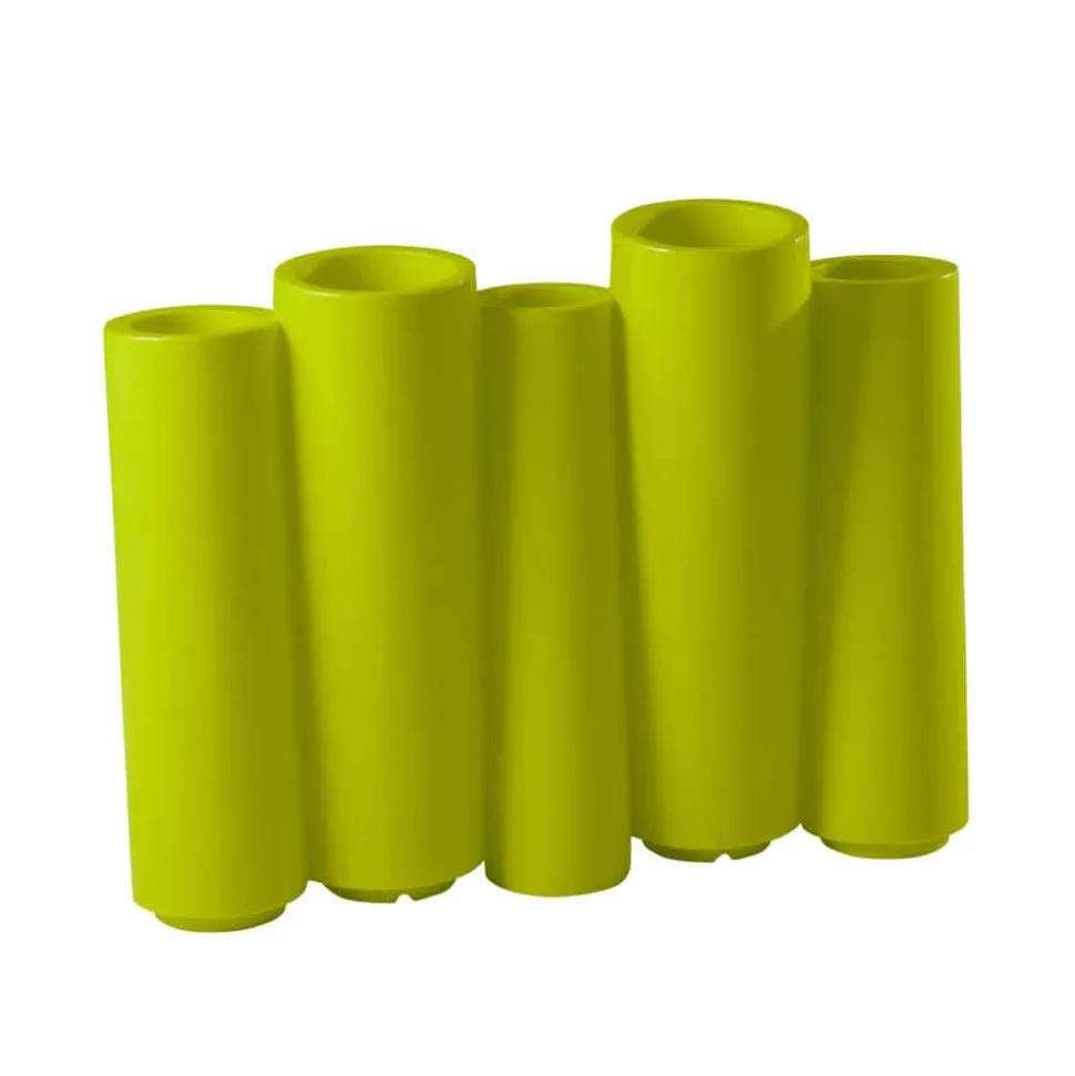 Vaso decorativo da esterno Slide Bamboo design moderno made in Italy
