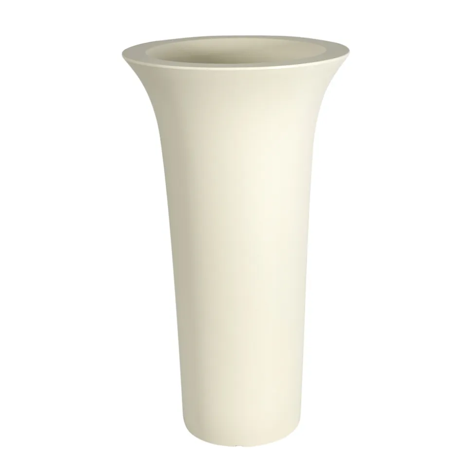 Vaso Fioriera da Giardino Rotondo in Polietilene Made in Italy - Tremont