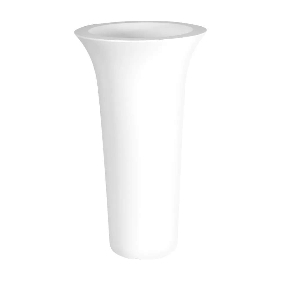 Vaso Fioriera da Giardino Rotondo in Polietilene Made in Italy - Tremont