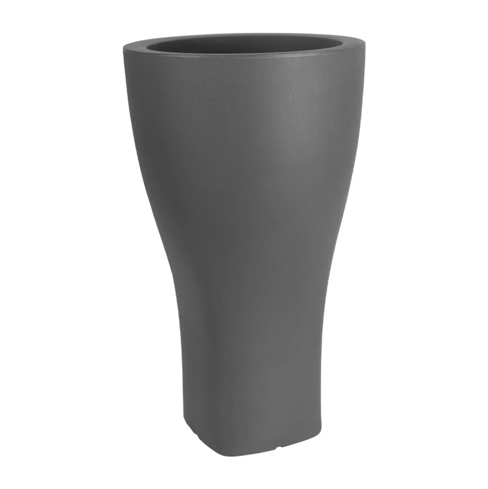 Vaso Rotondo Colorato da Giardino in Polietilene Made in Italy - Tremont