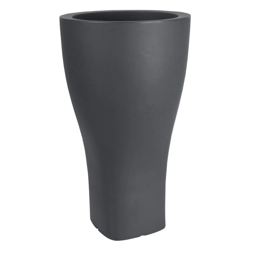 Vaso Rotondo Colorato da Giardino in Polietilene Made in Italy - Tremont