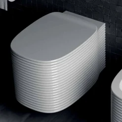 Vaso sospeso in ceramica di design moderno fatto in Italia, Amleto