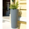 Vaso Tondo da Giardino Colorato Fluo e con Luce Made in Italy - Avanas