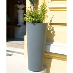 Vaso Tondo da Giardino Colorato Fluo e con Luce Made in Italy - Avanas
