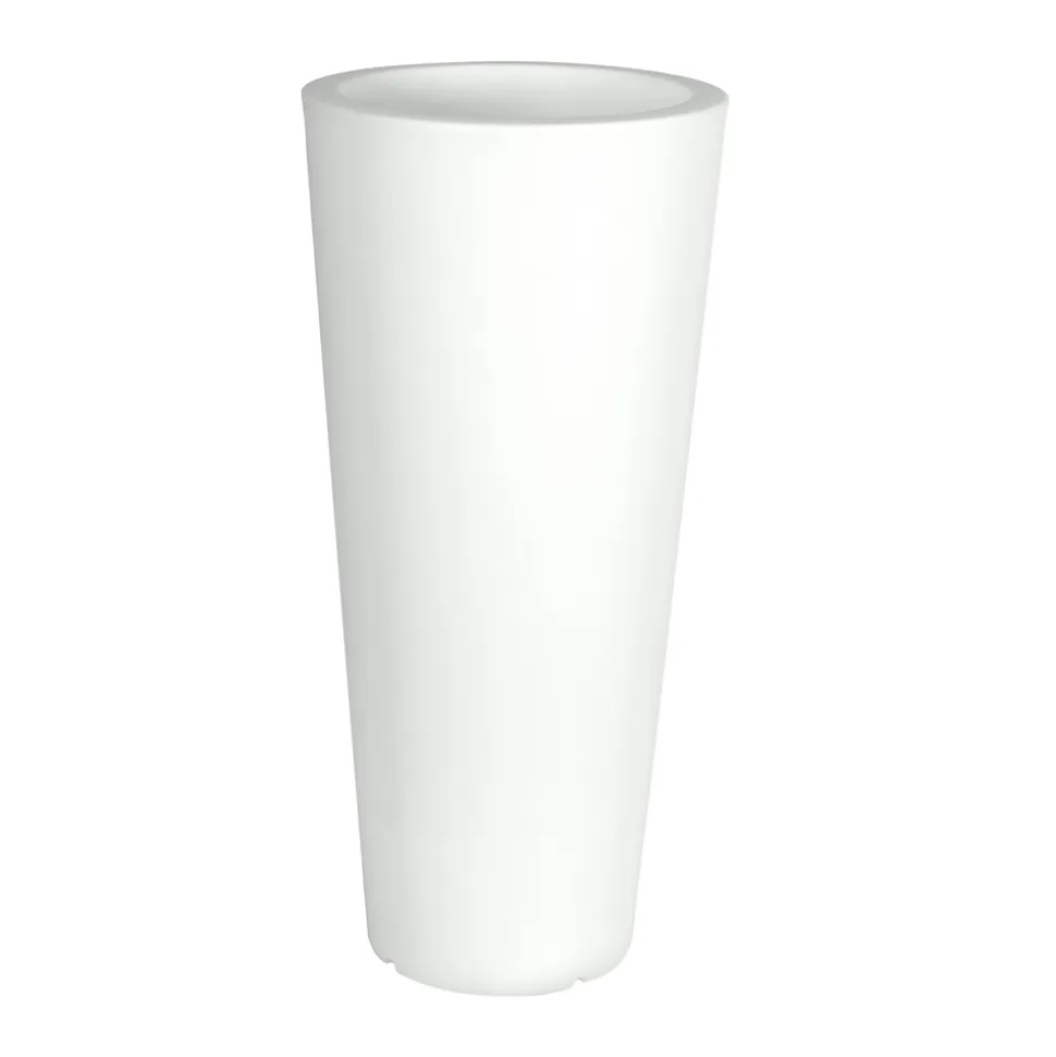 Vaso Tondo da Giardino Colorato Fluo e con Luce Made in Italy - Avanas