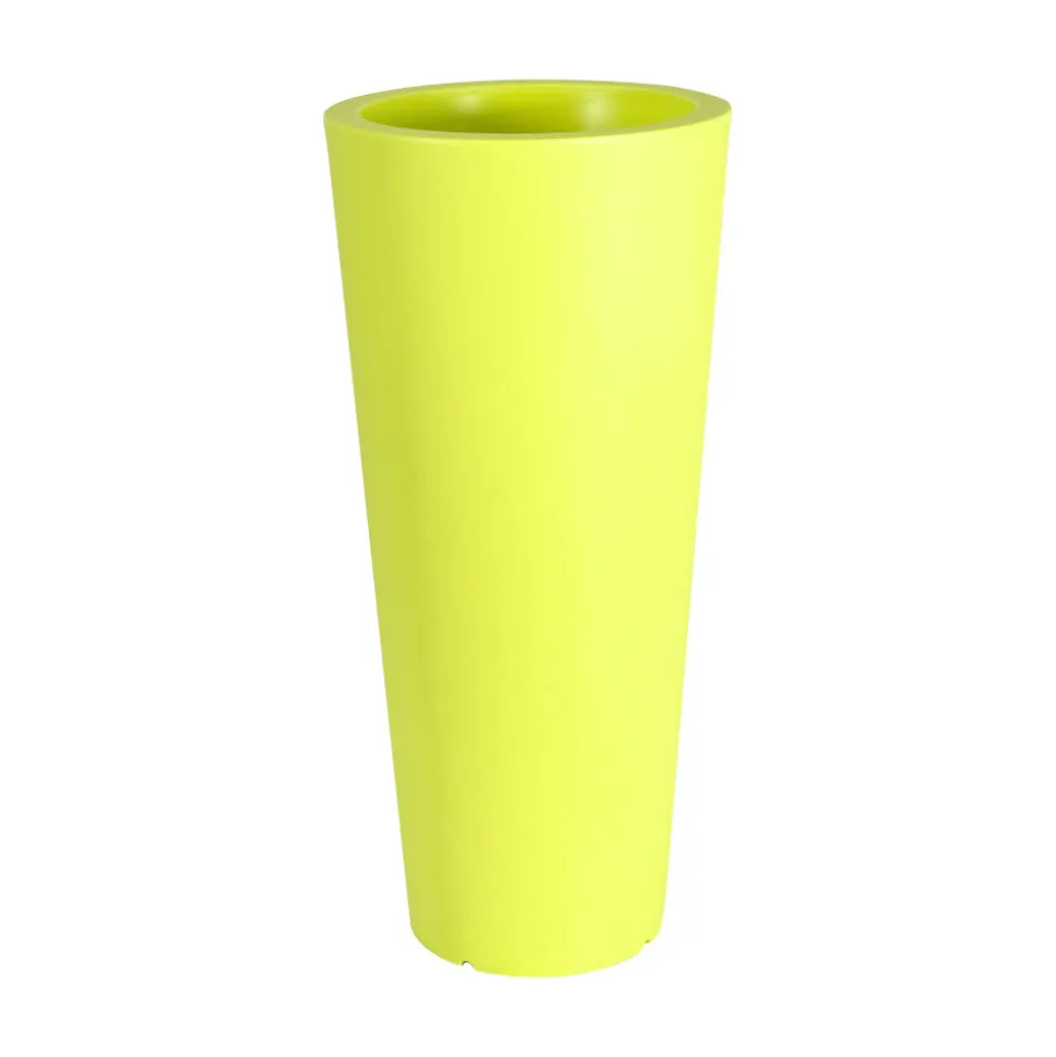 Vaso Tondo da Giardino Colorato Fluo e con Luce Made in Italy - Avanas
