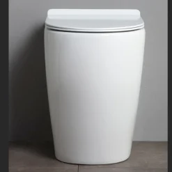 Vaso Wc con Scarico Traslato e Sedile Soft Close in Ceramica - Oleandro