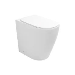 Vaso Wc con Scarico Traslato e Sedile Soft Close in Ceramica - Oleandro