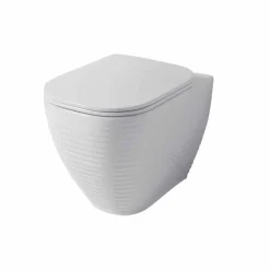 Vaso WC in Ceramica Bianca o Colorata di Design Trabia