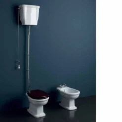 Vaso WC in ceramica design moderno con scarico a parete Style