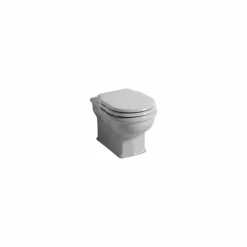 Vaso WC sospeso di design in ceramica bianca Style 54x36 made in Italy