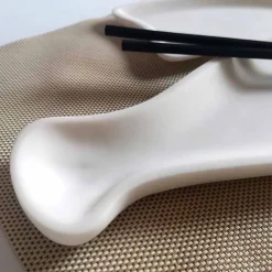 Vassoio da Cucina in Marmo Bianco di Carrara Fatto a Mano in Italia - Fish