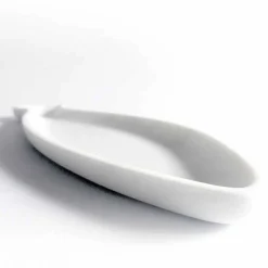 Vassoio da Cucina in Marmo Bianco di Carrara Fatto a Mano in Italia - Fish