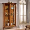Vetrina da Soggiorno in Legno con 2 Ante Classica Made in Italy - Cambrige