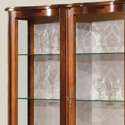 Vetrina Stile Classico Legno con Ante e Cassetti Made in Italy - Versaille