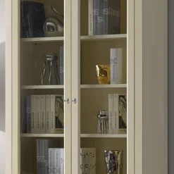 Vetrinetta con 2 Ante in Legno e 2 Ante con Vetro Made in Italy - Fenrir