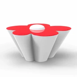 Vondom Agatha tavolino da esterno di design in polietilene colorato