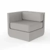 Vondom Ulm composizione salotto da giardino di design taupe